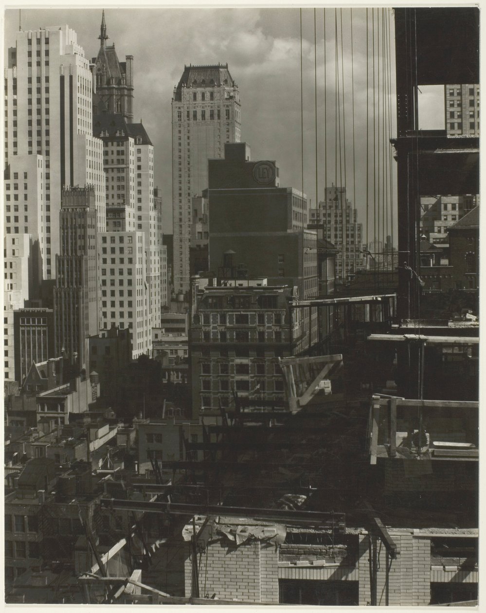 Desde mi ventana en An American Place, Norte de Alfred Stieglitz