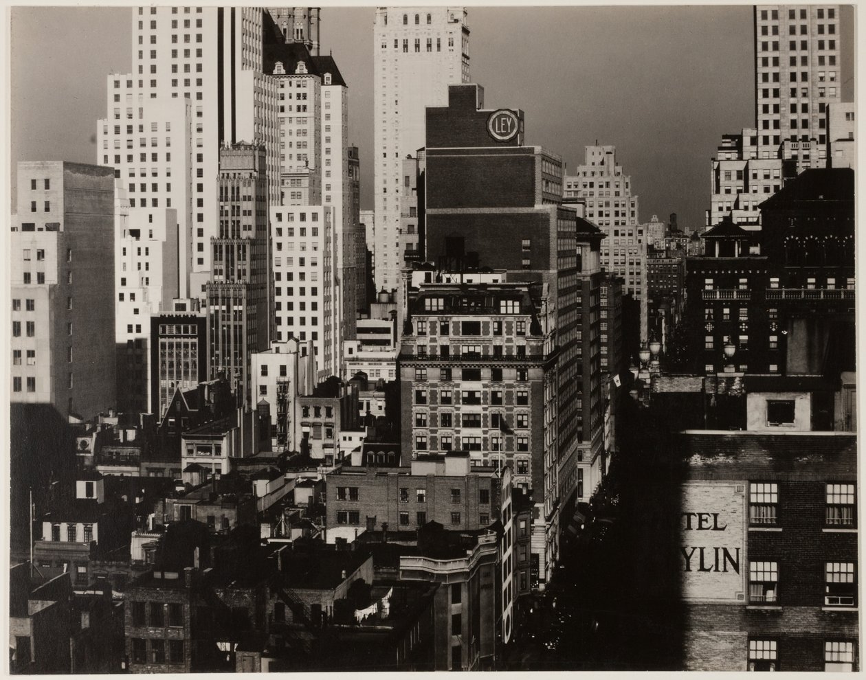 Desde Mi Ventana en Un Lugar Americano, Norte de Alfred Stieglitz