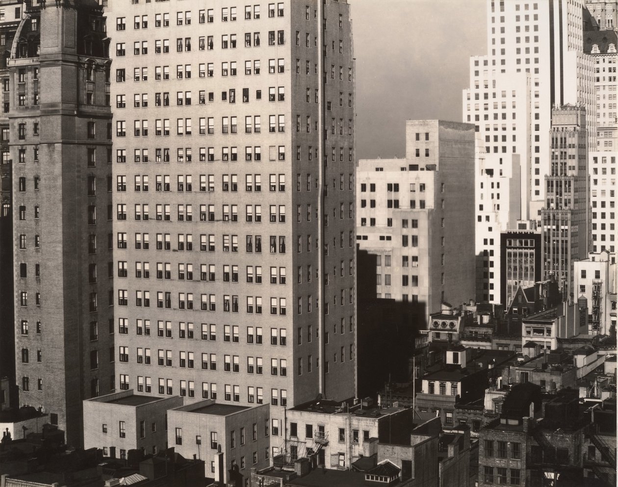 Desde mi ventana en An American Place, Norte de Alfred Stieglitz