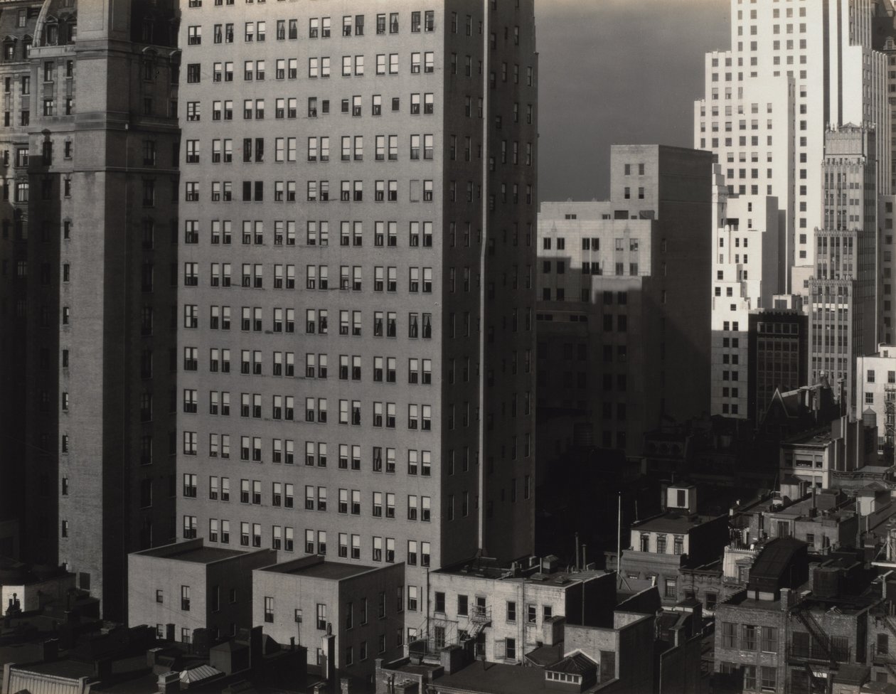 Desde mi ventana en An American Place, al norte de Alfred Stieglitz