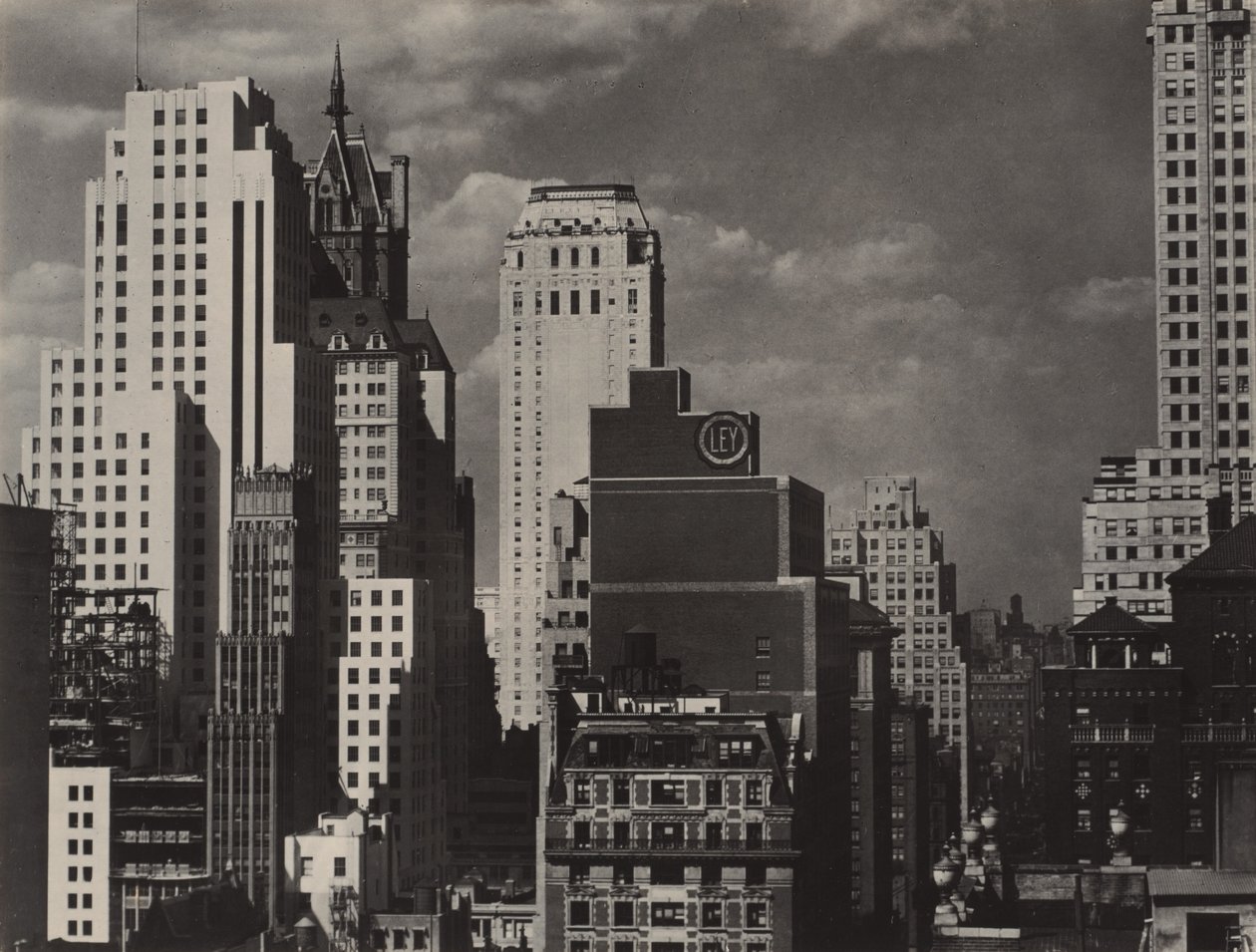 Desde mi ventana en An American Place, Norte de Alfred Stieglitz