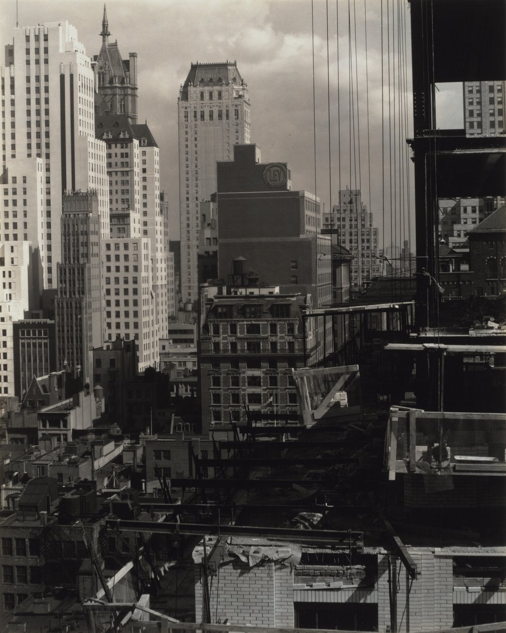 Desde mi ventana en An American Place, Norte de Alfred Stieglitz