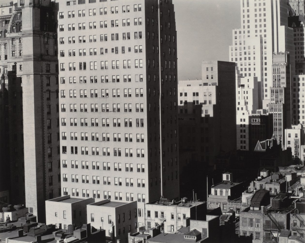 Desde mi ventana en An American Place, Norte de Alfred Stieglitz
