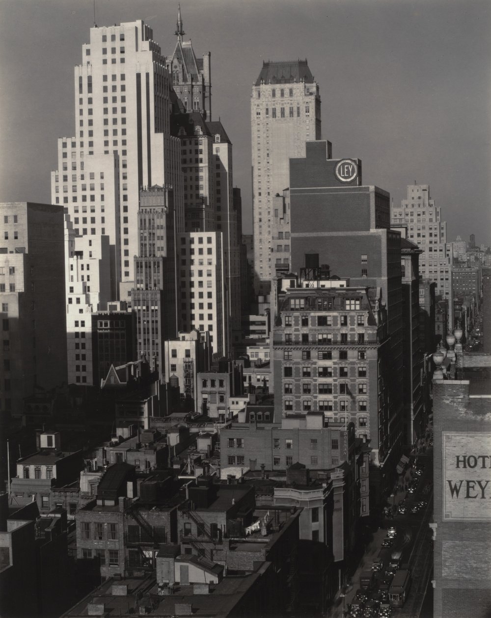 Desde mi ventana en An American Place, Norte de Alfred Stieglitz