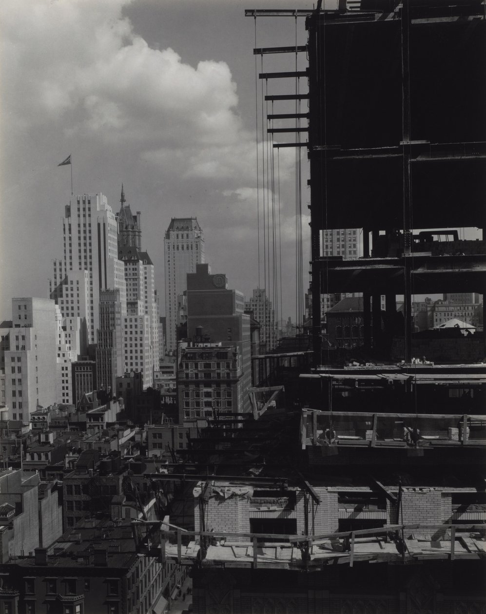Desde mi ventana en An American Place, Norte de Alfred Stieglitz