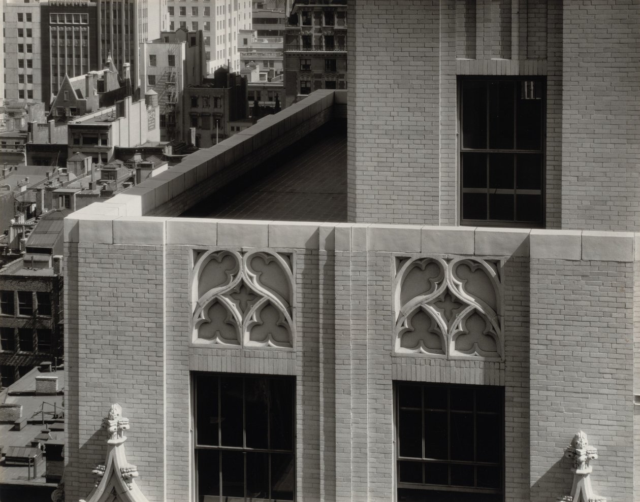 Desde mi ventana en An American Place, norte de Alfred Stieglitz