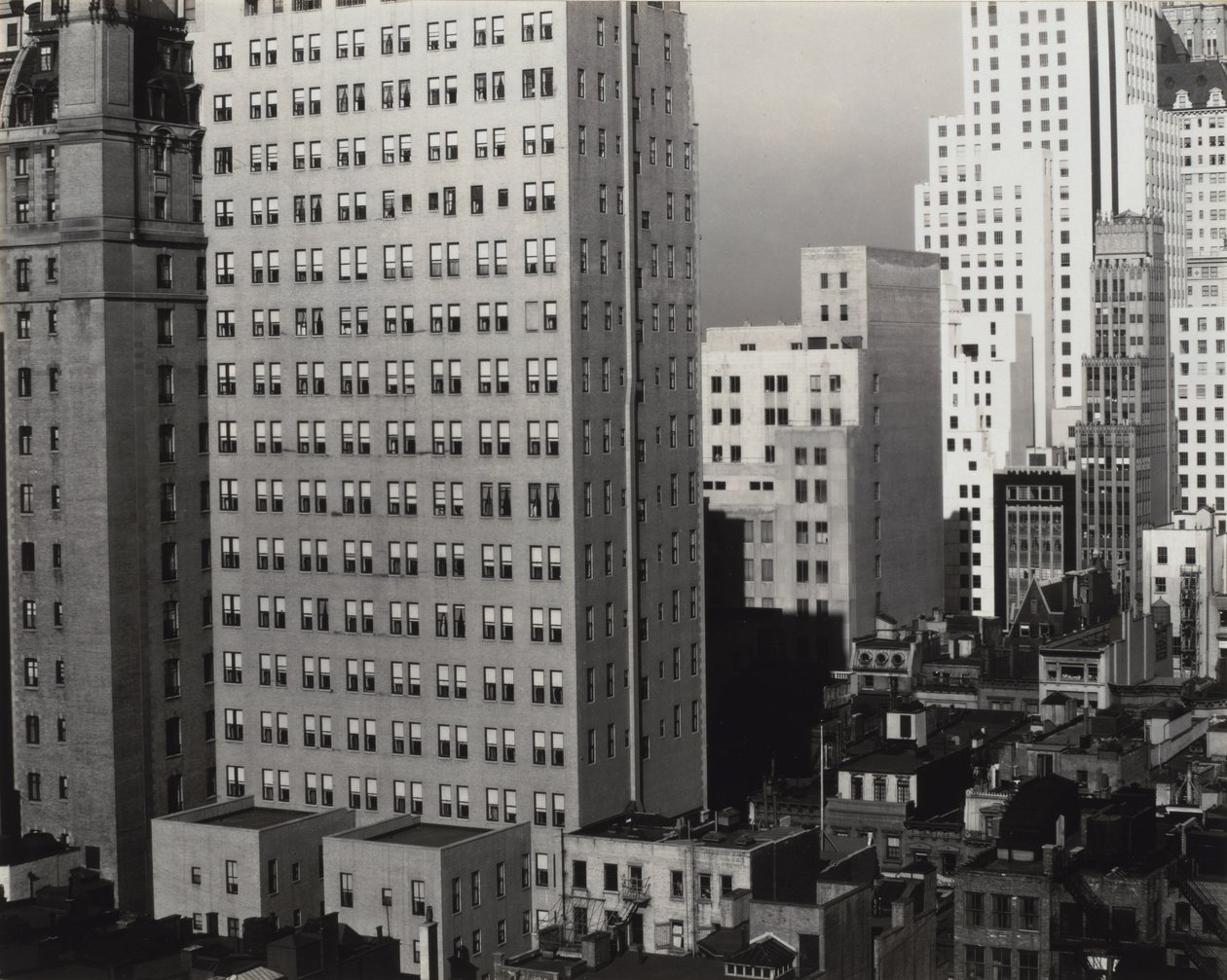 Desde mi ventana en An American Place, norte de Alfred Stieglitz