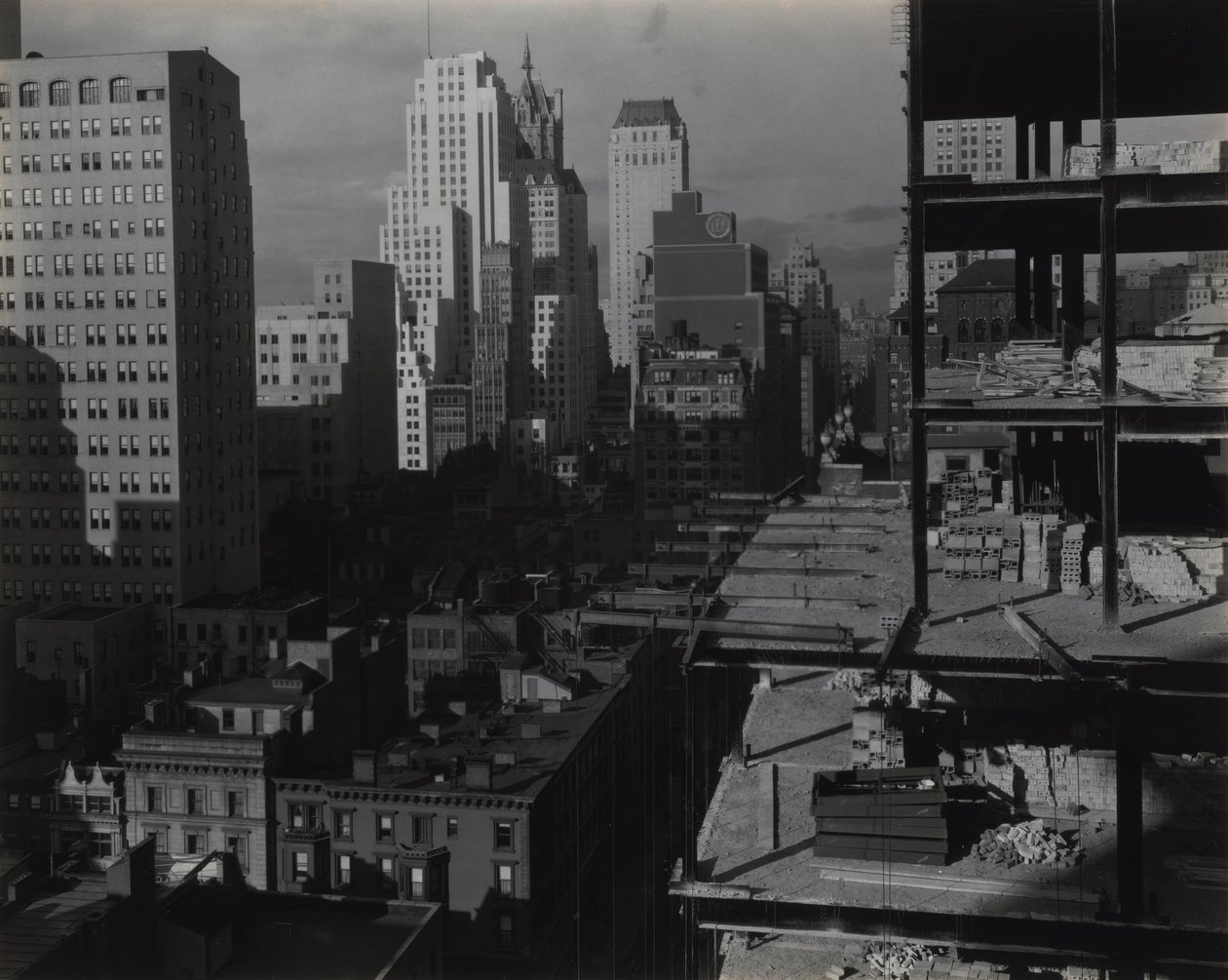 Desde mi ventana en An American Place, norte de Alfred Stieglitz