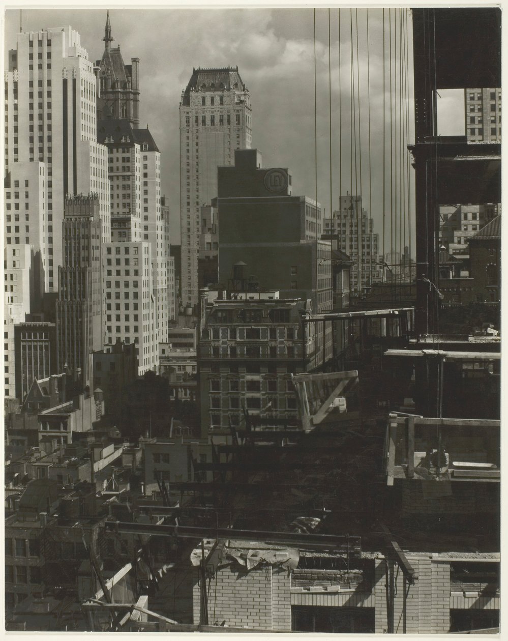 Desde Mi Ventana en An American Place, Norte, 1931 de Alfred Stieglitz