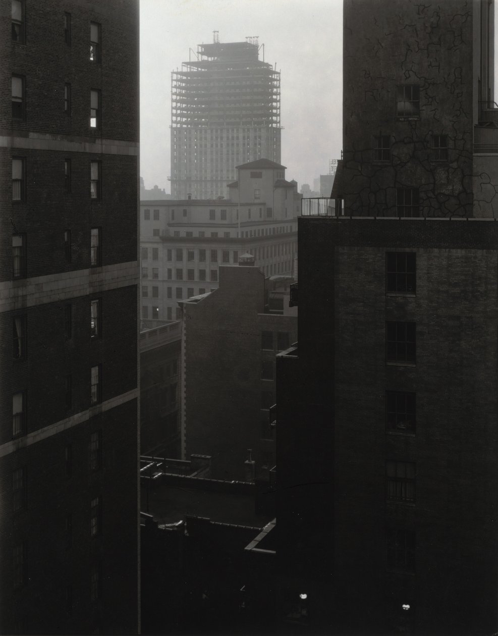 Desde mi ventana en An American Place, suroeste de Alfred Stieglitz