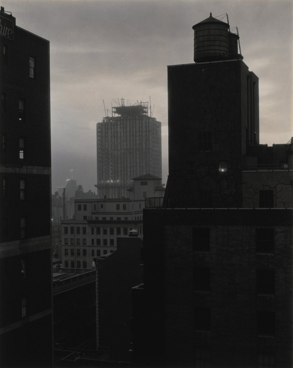 Desde mi ventana en An American Place, suroeste de Alfred Stieglitz