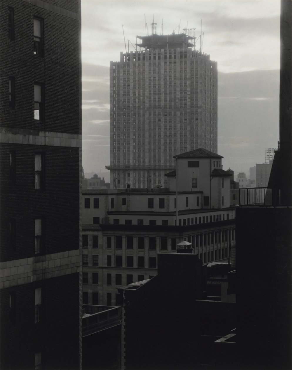 Desde mi ventana en An American Place, suroeste de Alfred Stieglitz