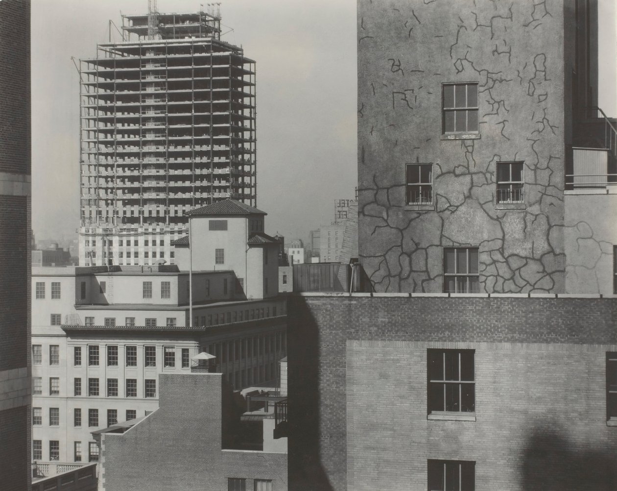 Desde mi ventana en An American Place, suroeste, 1932 de Alfred Stieglitz