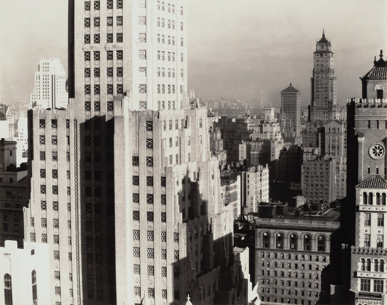 Desde mi ventana en el Shelton, al norte de Alfred Stieglitz