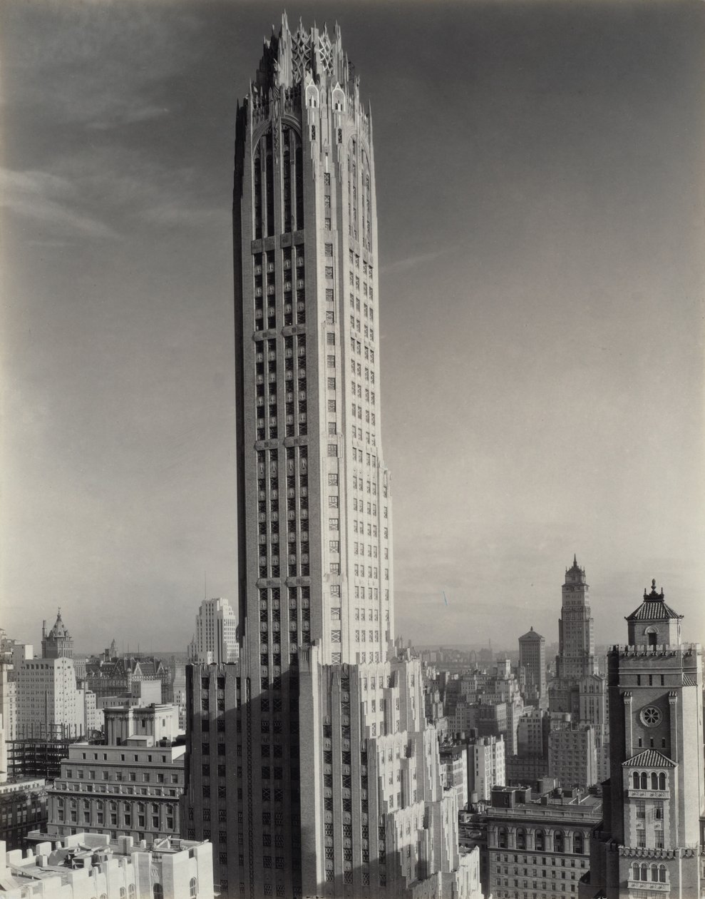 Desde mi ventana en el Shelton, al norte de Alfred Stieglitz