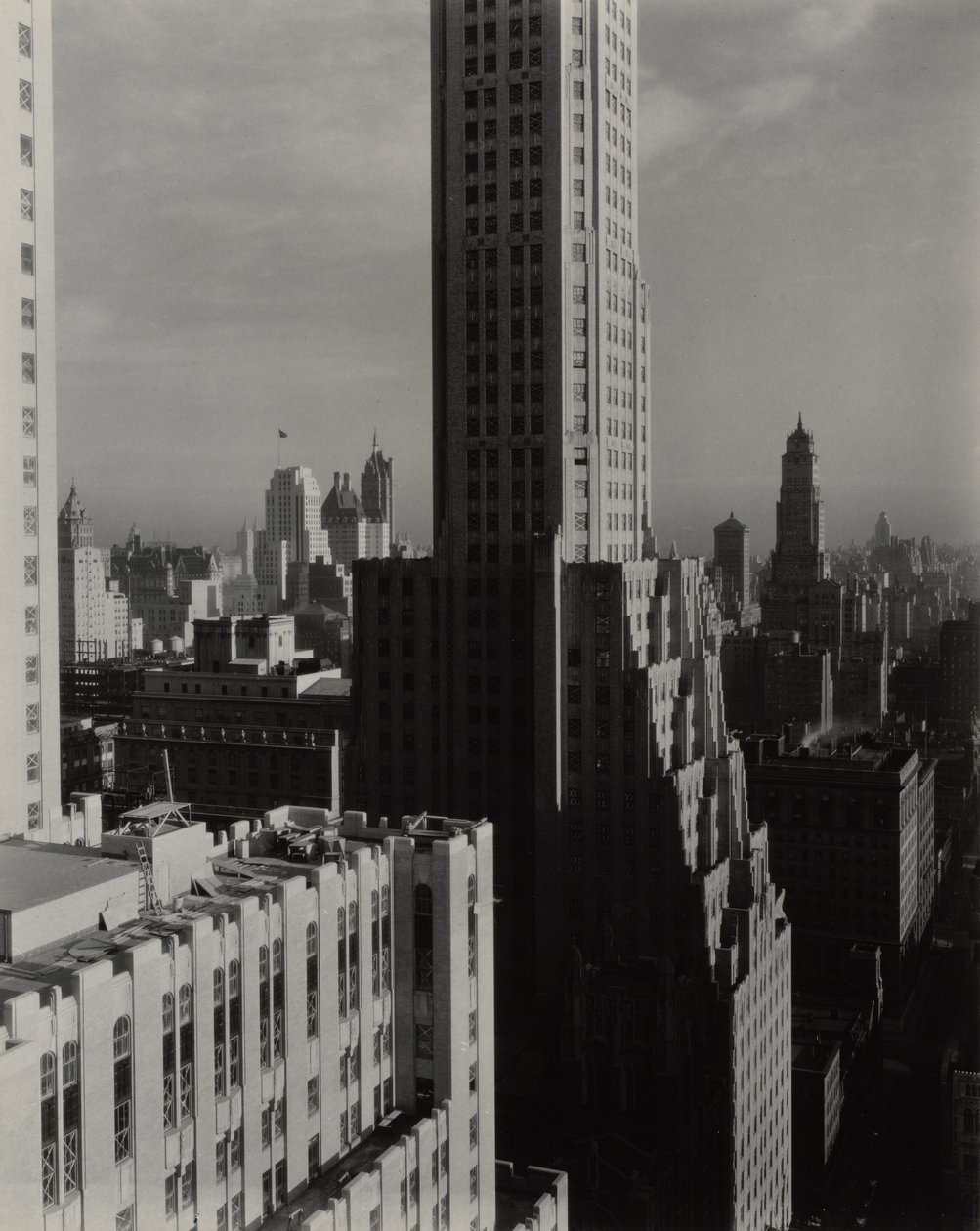 Desde mi ventana en el Shelton, al norte de Alfred Stieglitz