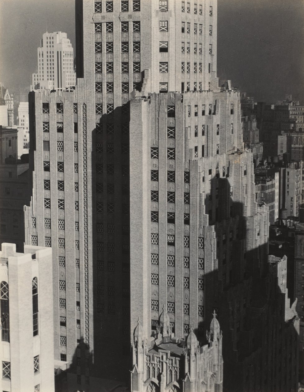 Desde mi ventana en el Shelton, norte de Alfred Stieglitz