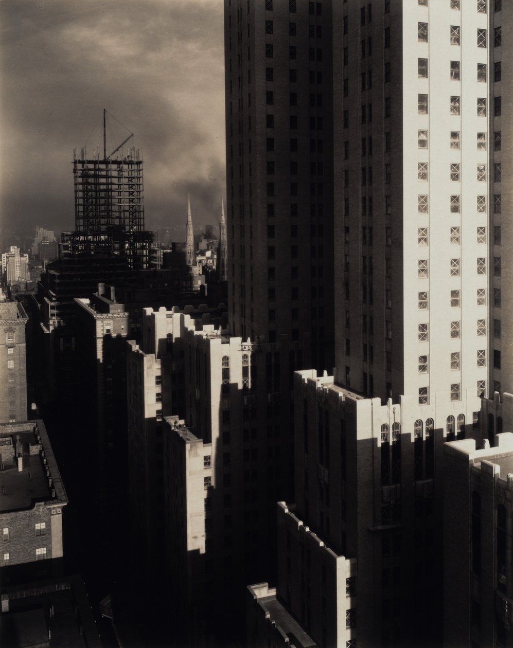 Desde mi ventana en el Shelton, al oeste de Alfred Stieglitz