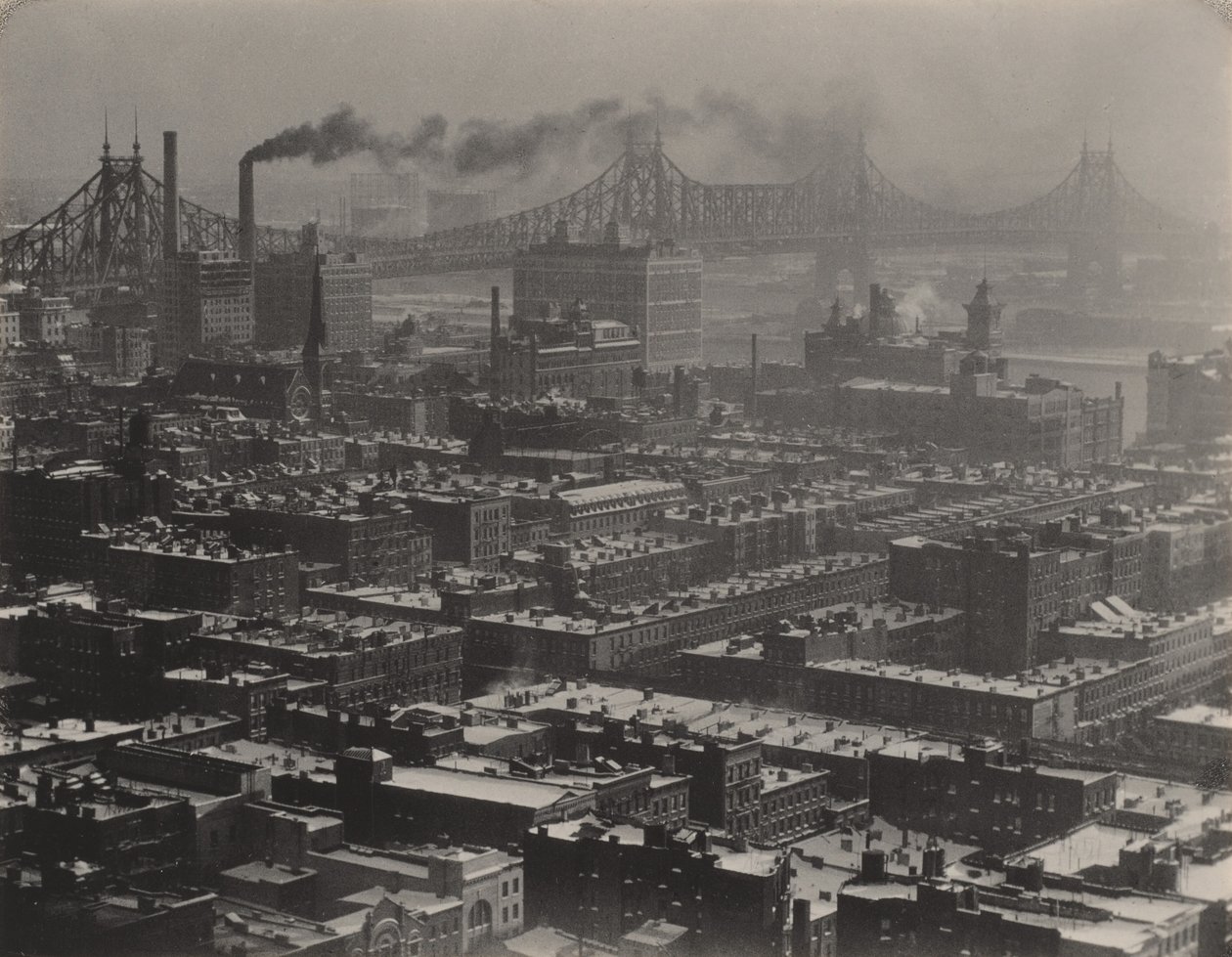 Desde la habitación «3003» - The Shelton, Nueva York, vista hacia el nordeste de Alfred Stieglitz