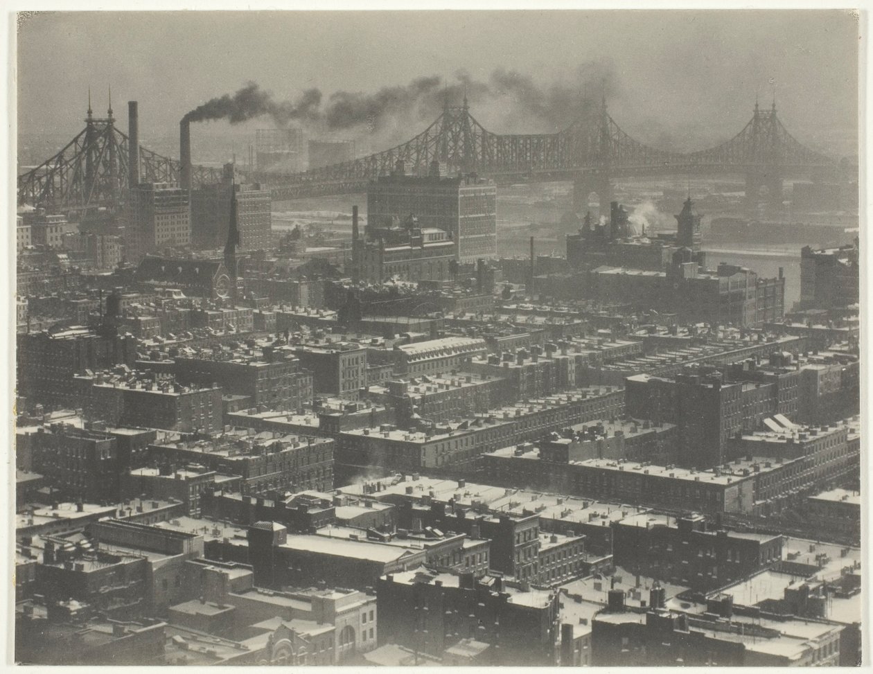 Desde la habitación "3003" - El Shelton, Nueva York, mirando al noreste de Alfred Stieglitz