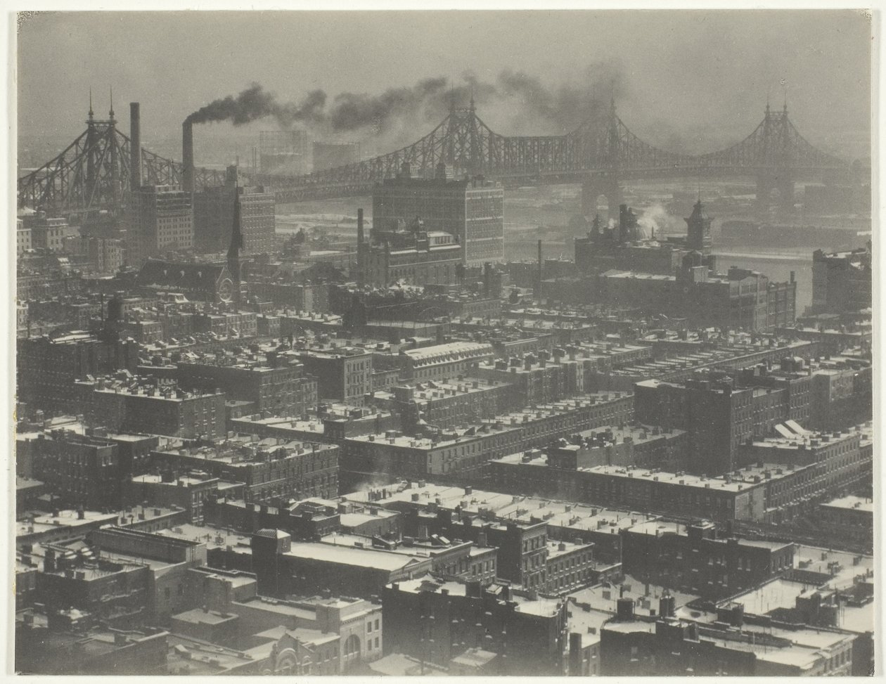 Desde la habitación "3003" - The Shelton, Nueva York, mirando al noreste de Alfred Stieglitz