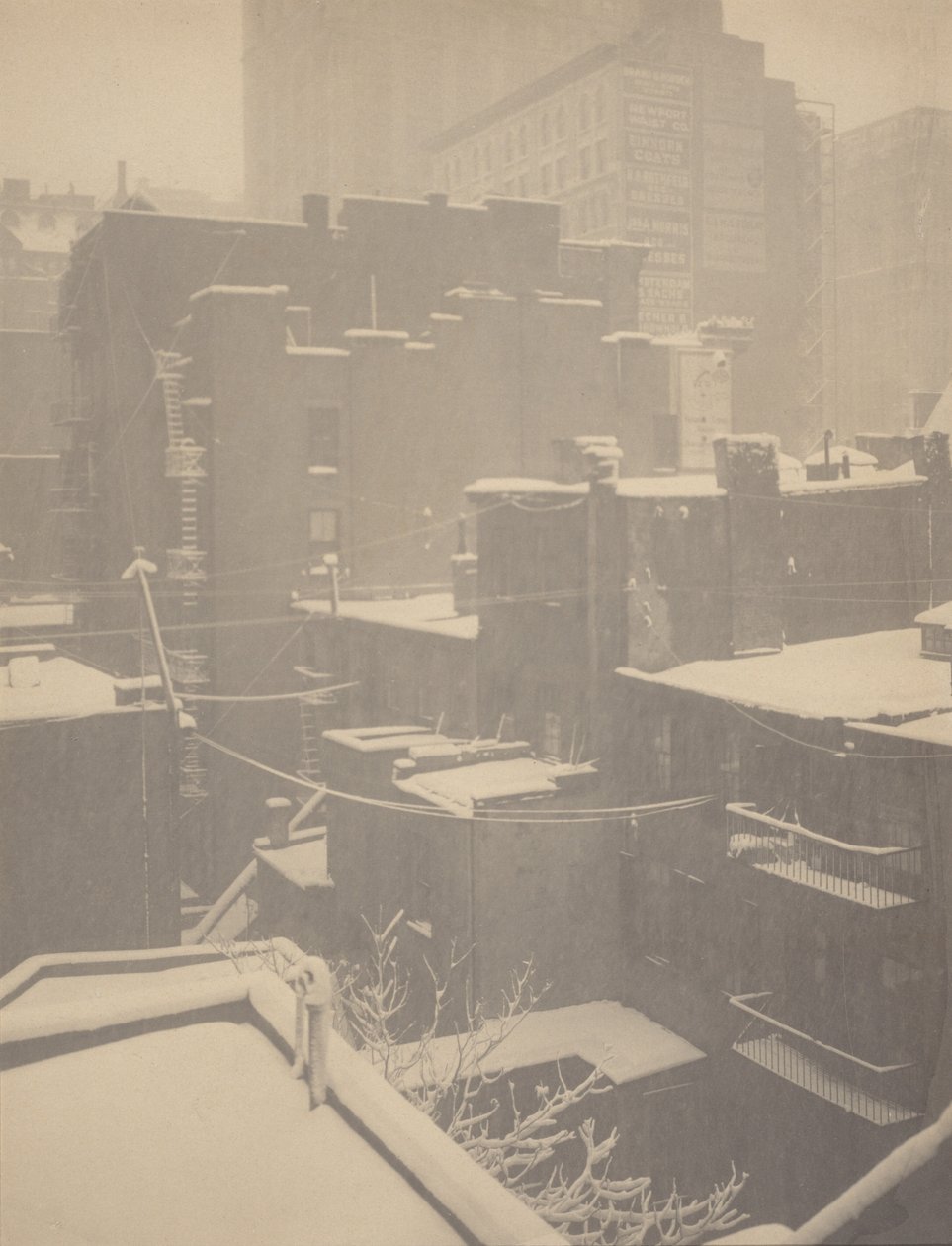 Desde la ventana trasera - 291 de Alfred Stieglitz