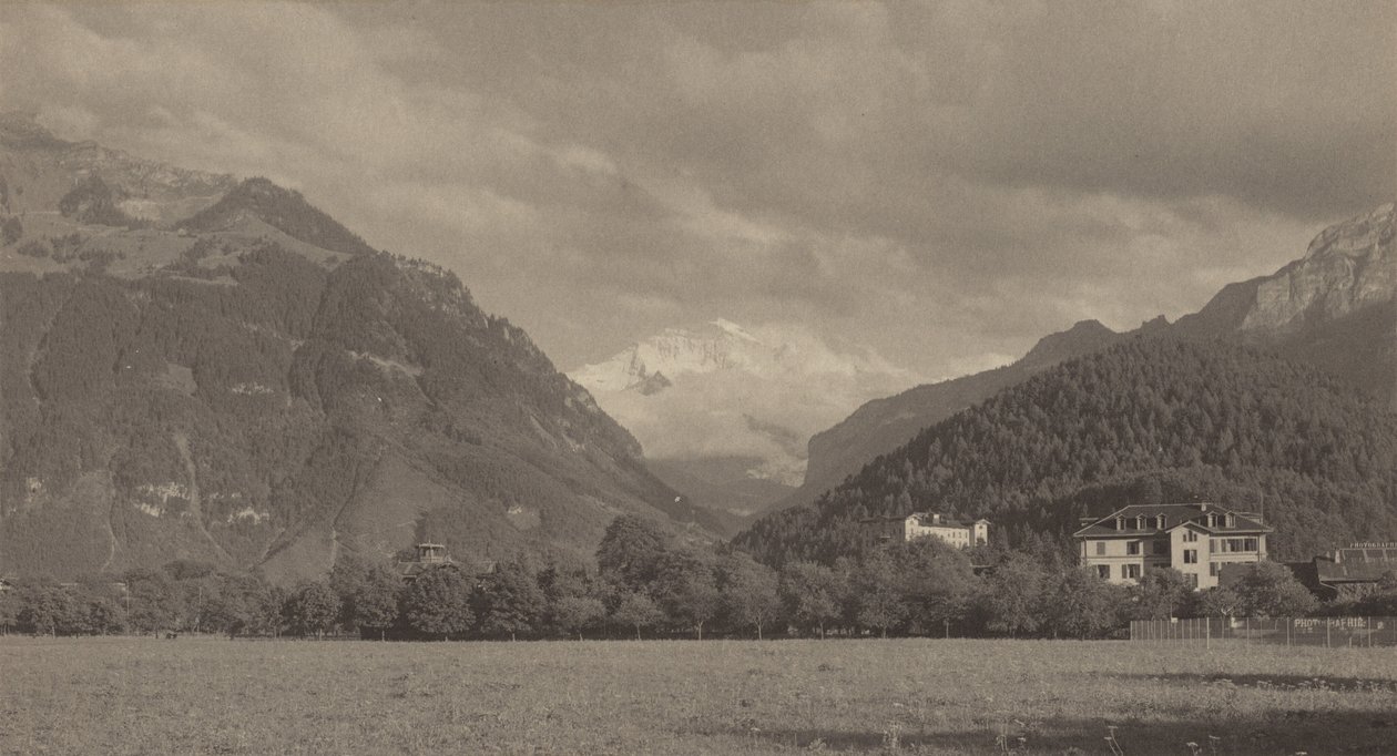 Desde el Höheweg, Interlaken de Alfred Stieglitz