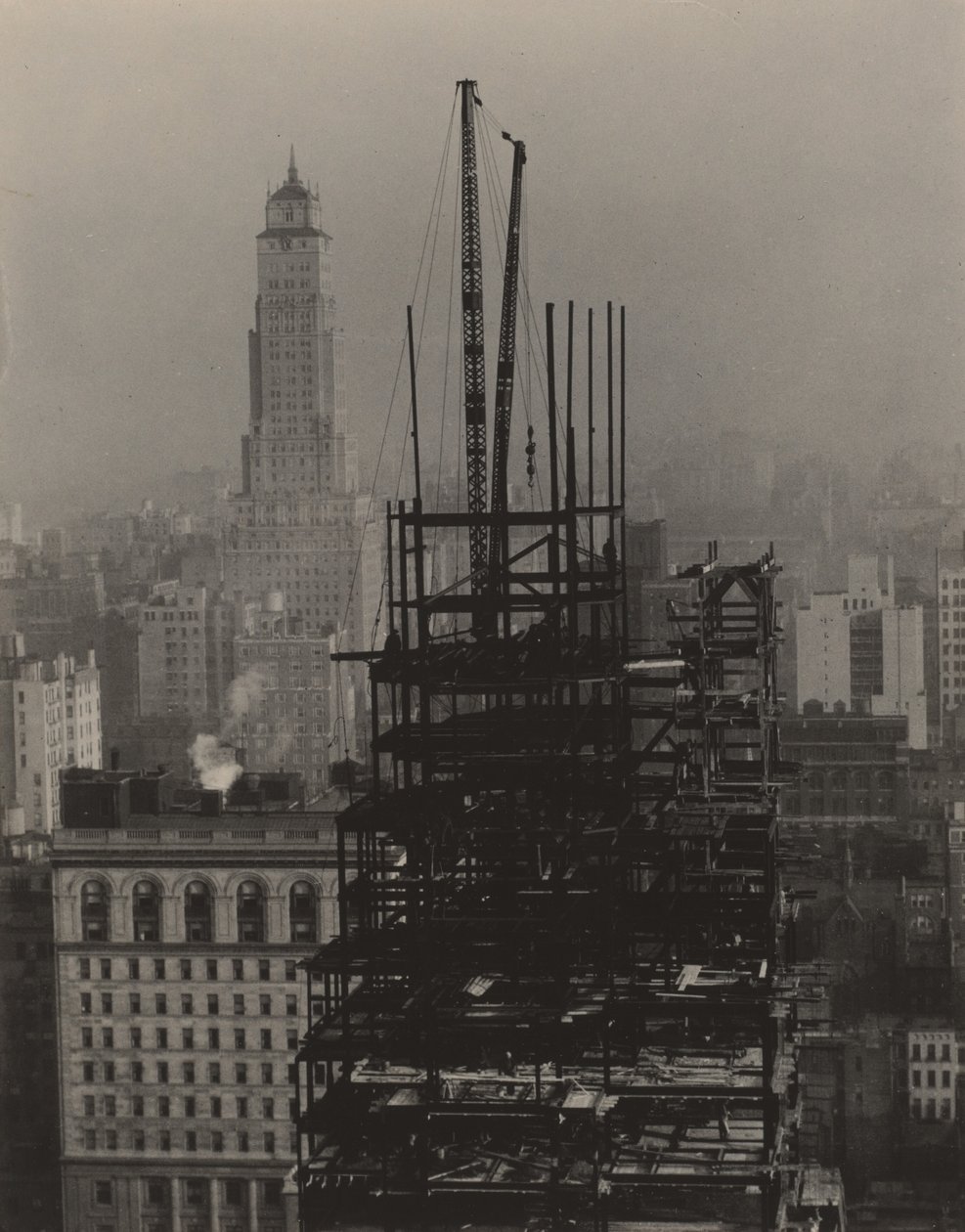 Desde la planta 30 del edificio Shelton, en Nueva York, mirando hacia el norte de Alfred Stieglitz