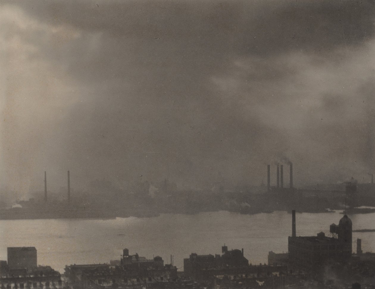 Desde Shelton, Nueva York, mirando hacia el este de Alfred Stieglitz
