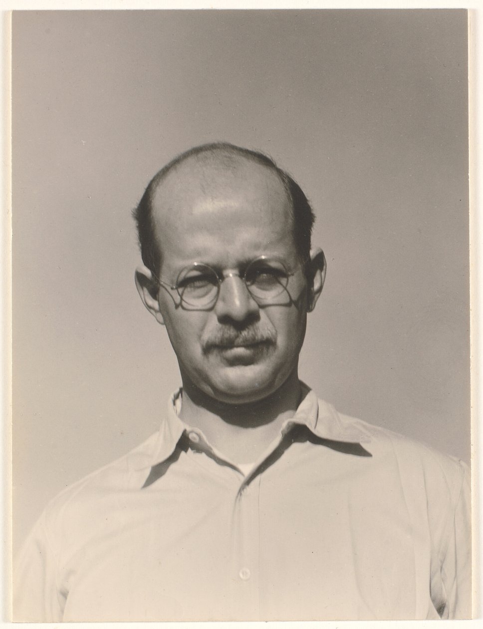 Herbert Seligmann en el lago George de Alfred Stieglitz