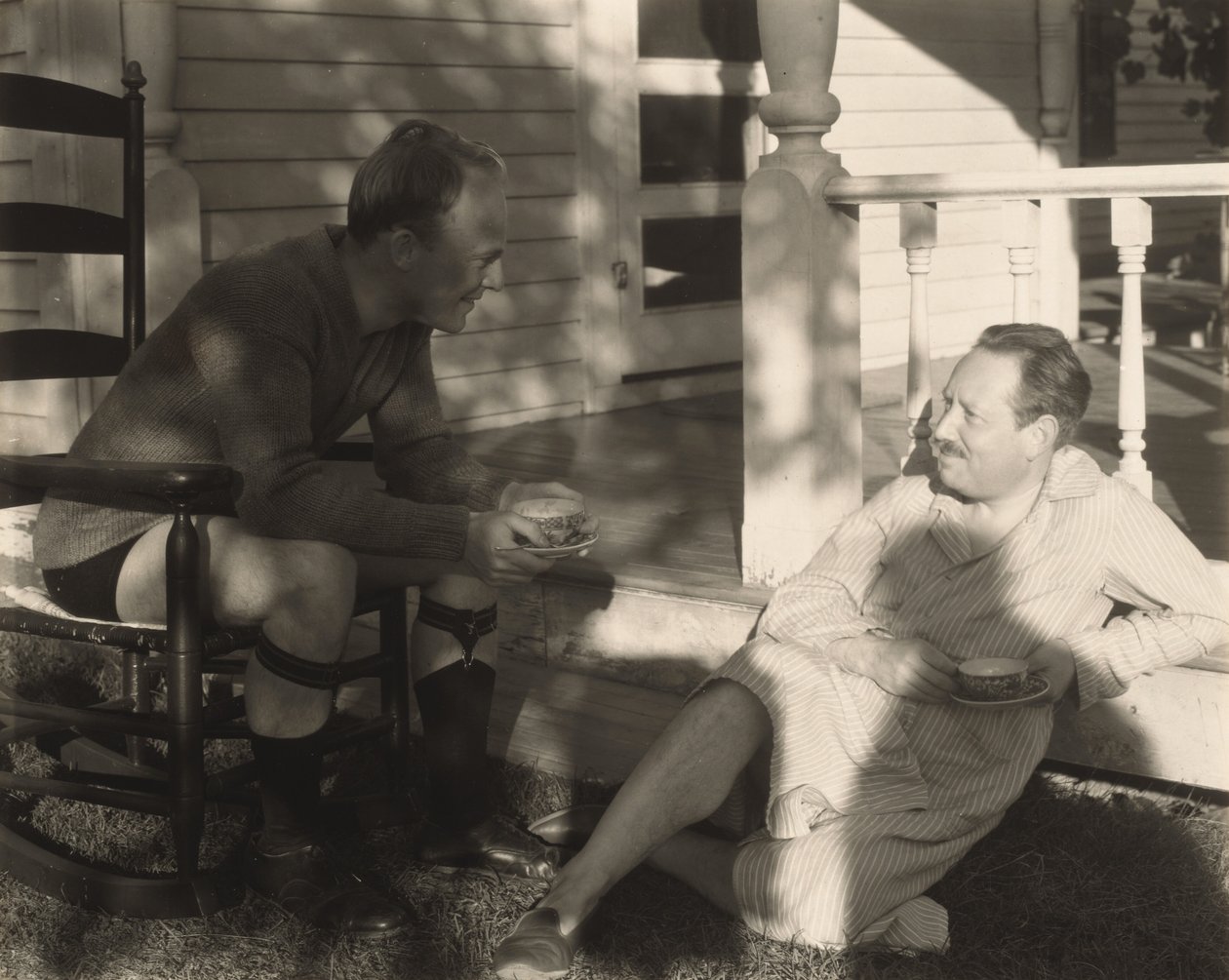 Jerome Mellquist y Paul Rosenfeld, Lake George de Alfred Stieglitz
