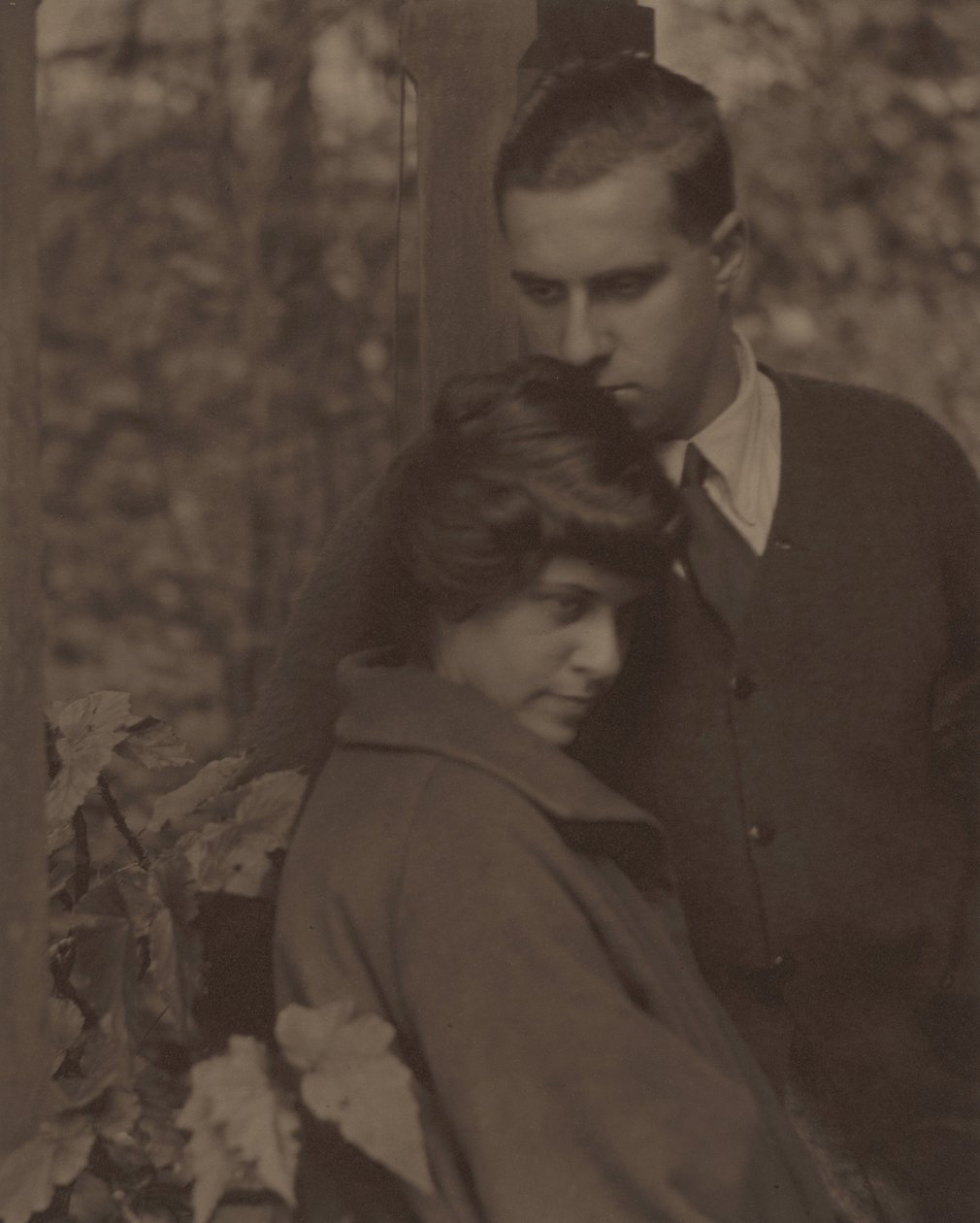 Kitty Stieglitz y Edward Stieglitz de Alfred Stieglitz