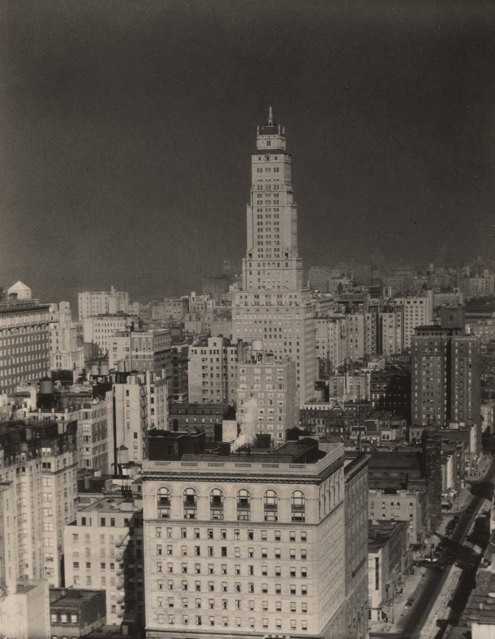 Vista hacia el norte desde la habitación 3003, Shelton Hotel, Nueva York de Alfred Stieglitz