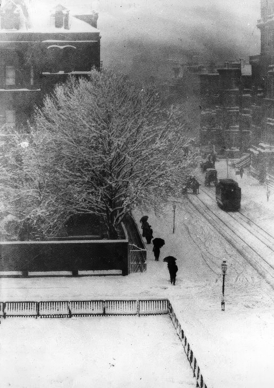 Nueva York, escena callejera / Foto 1907 de Alfred Stieglitz