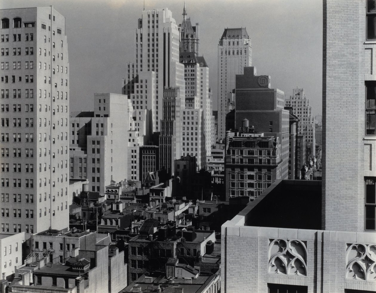 Nueva York, de *An American Place* de Alfred Stieglitz