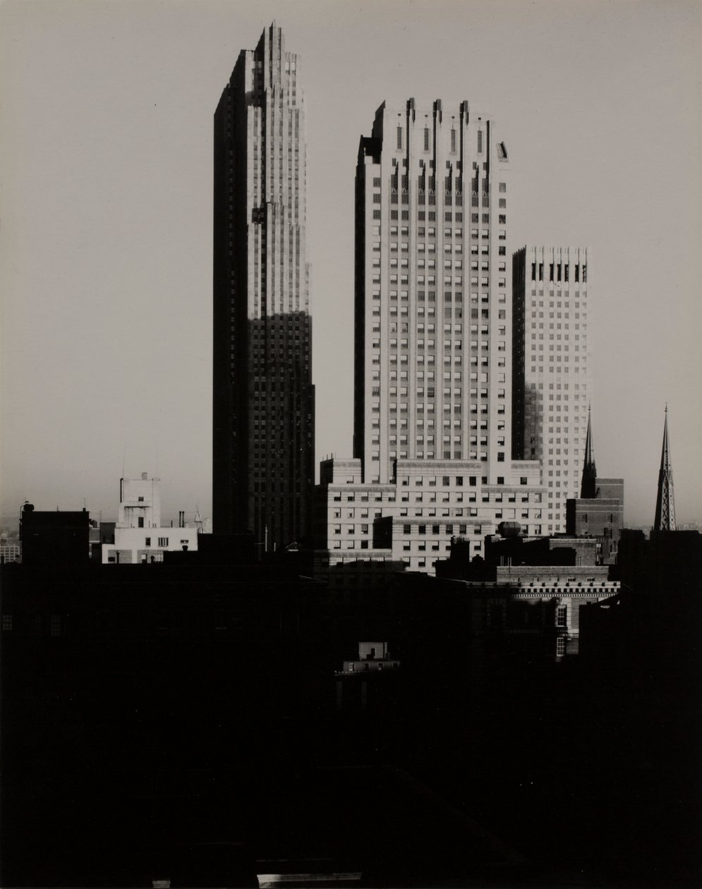 Nueva York desde el Shelton de Alfred Stieglitz