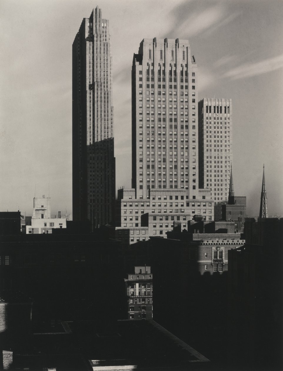 Nueva York desde el Shelton de Alfred Stieglitz