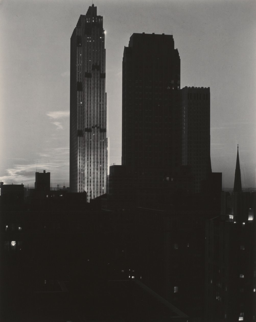 Nueva York desde el Shelton de Alfred Stieglitz