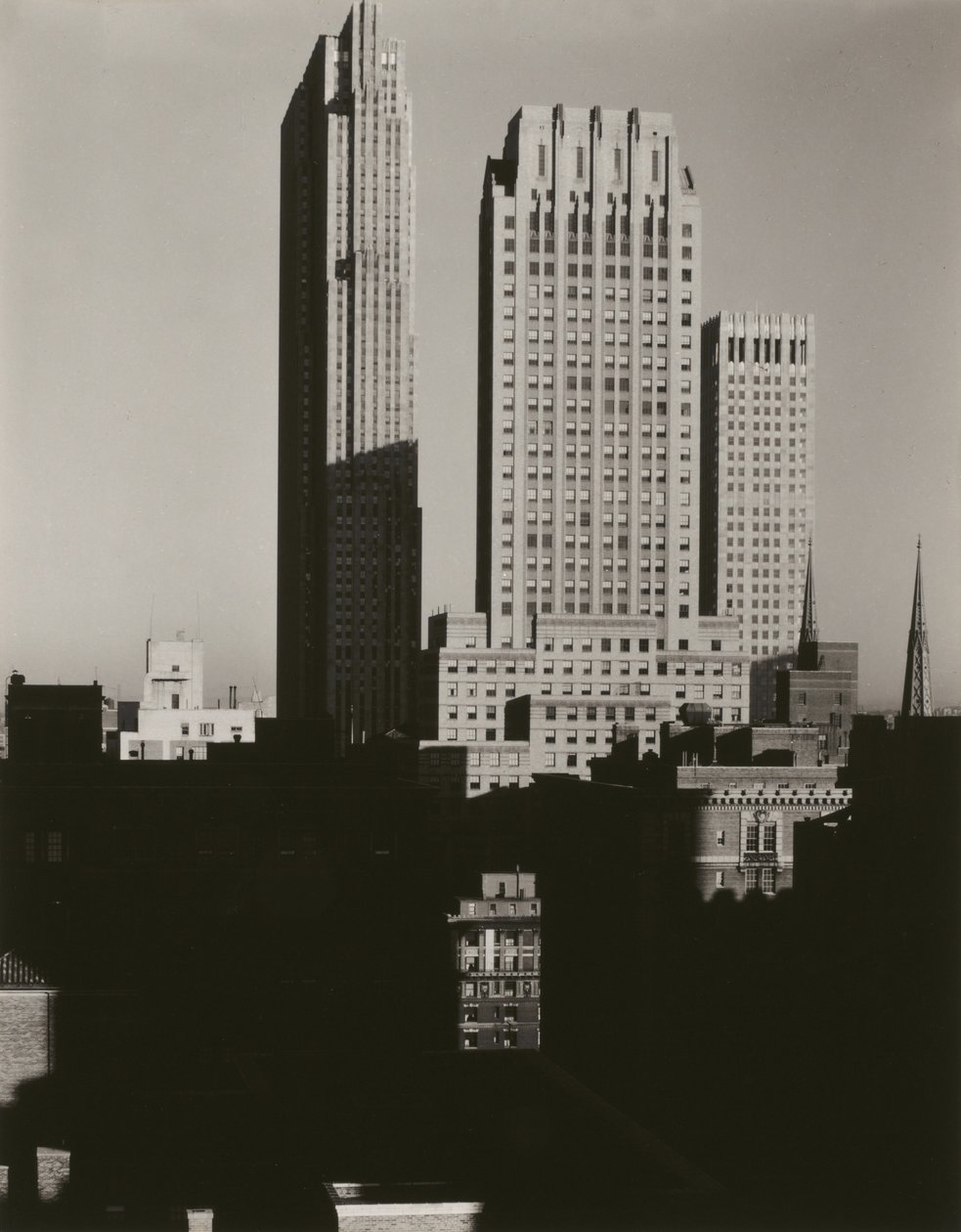 Nueva York desde el Shelton de Alfred Stieglitz