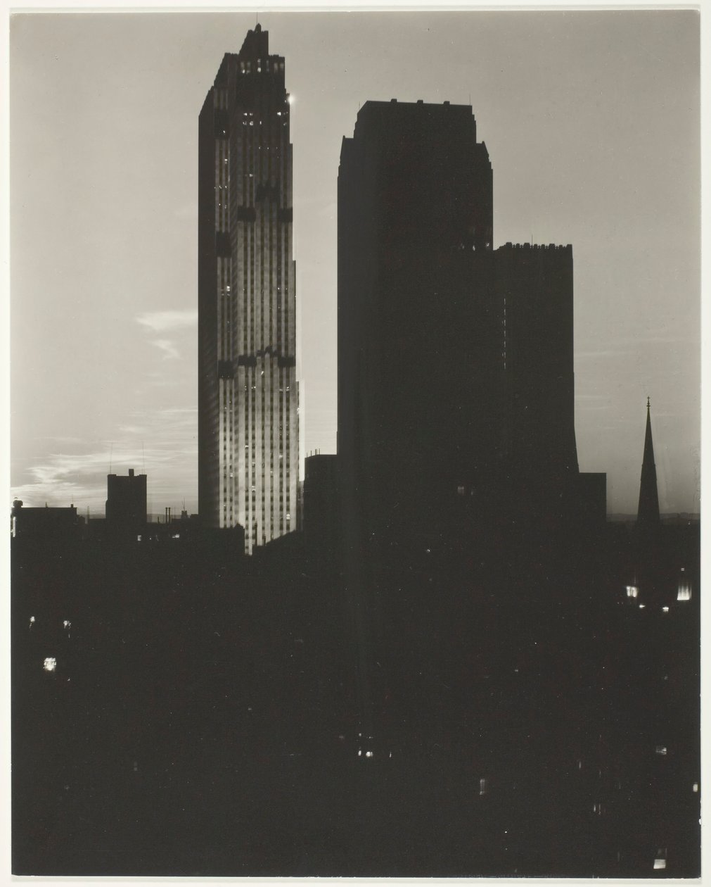 Nueva York desde el Shelton, 1935 de Alfred Stieglitz