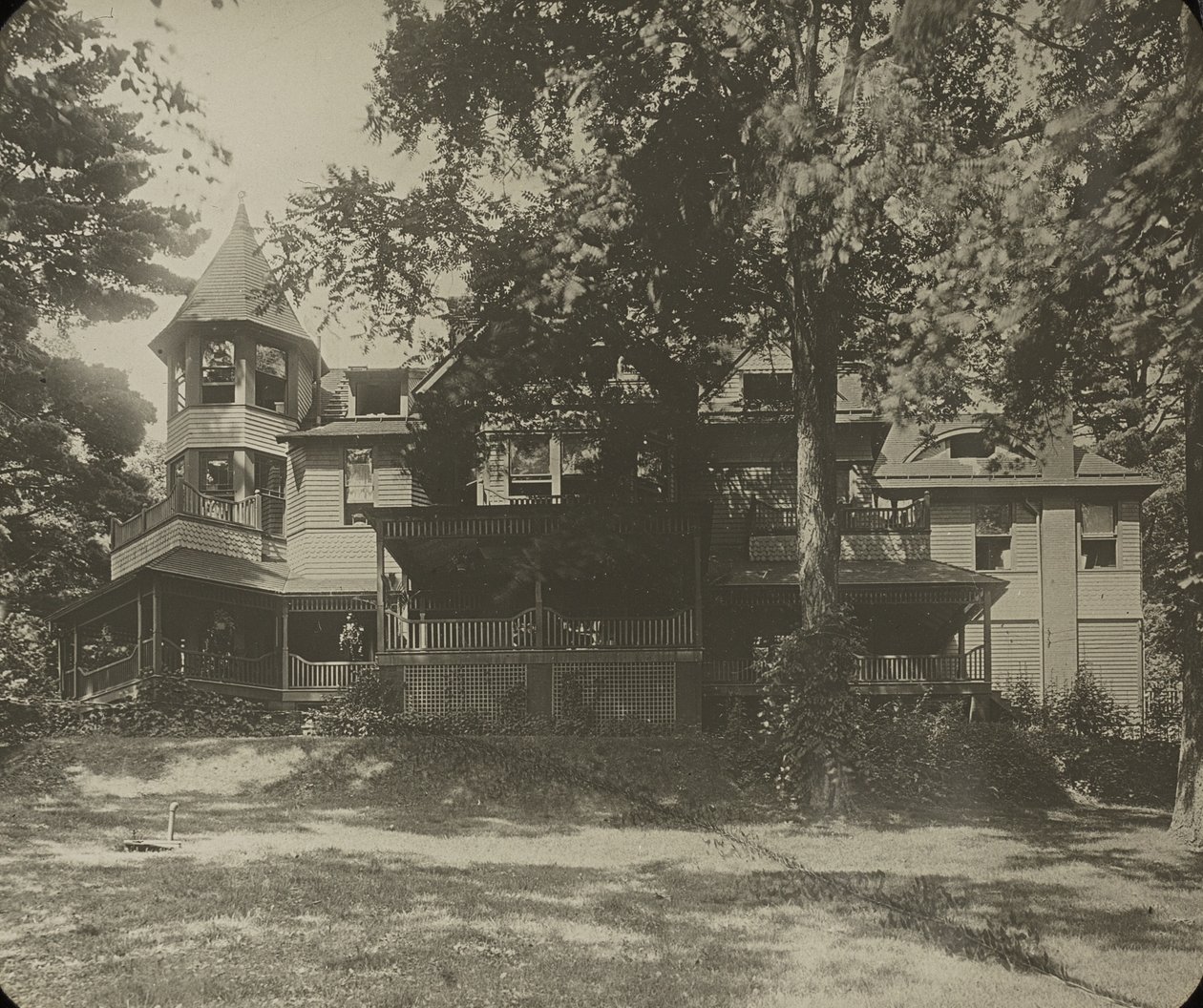 Casa Oaklawn, (Lado Este) de Alfred Stieglitz
