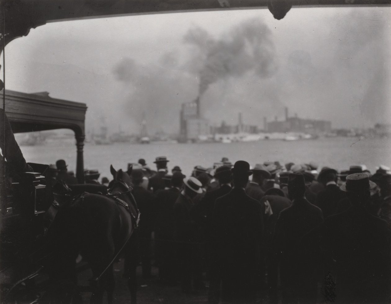 En el transbordador de Alfred Stieglitz
