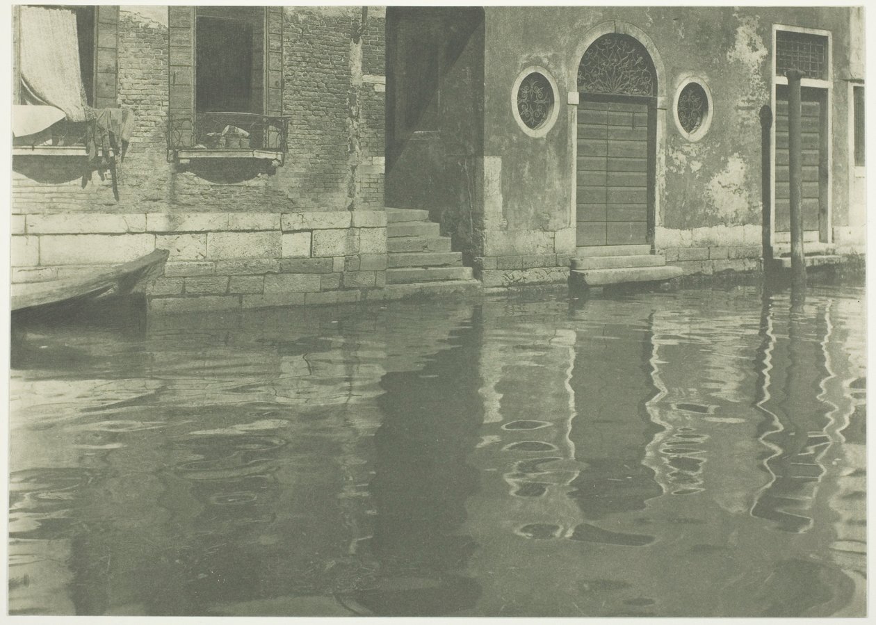Reflejos—Venecia de Alfred Stieglitz