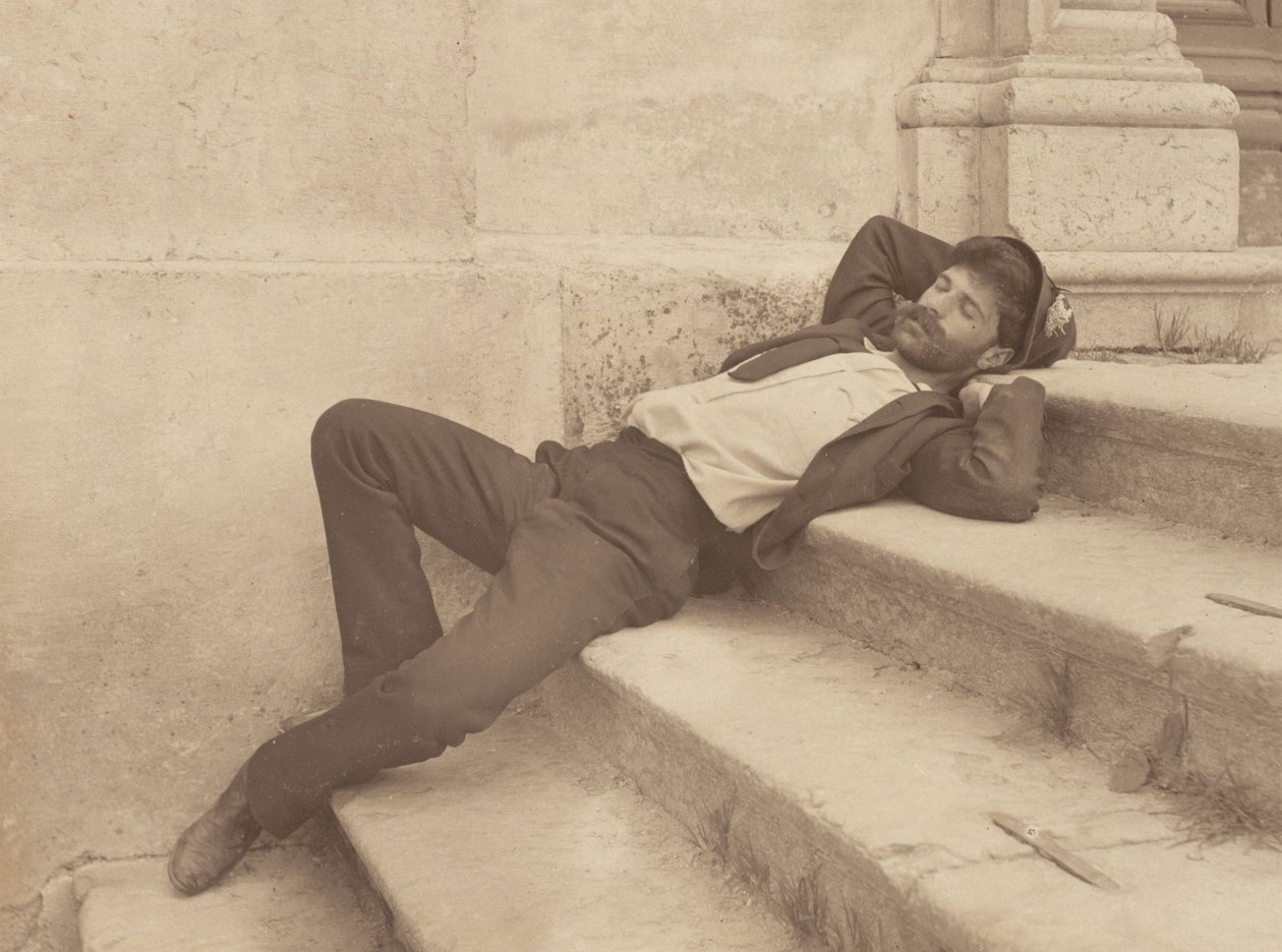 Autorretrato, Cortina de Alfred Stieglitz