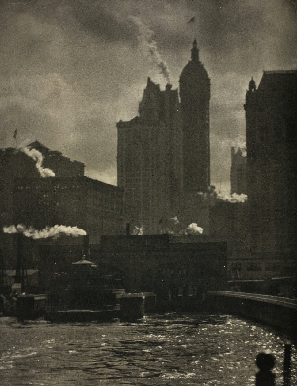 La ciudad de las ambiciones, 1910 de Alfred Stieglitz