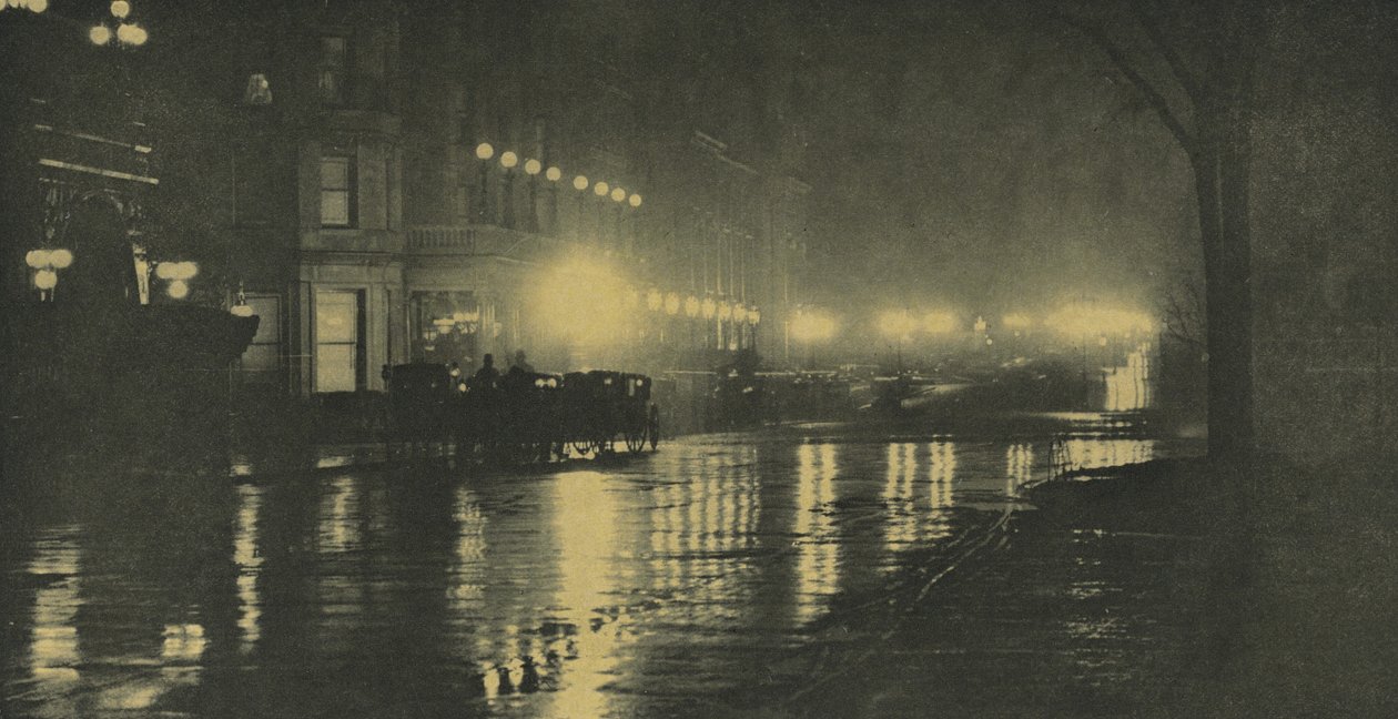 El resplandor de la noche — Nueva York de Alfred Stieglitz