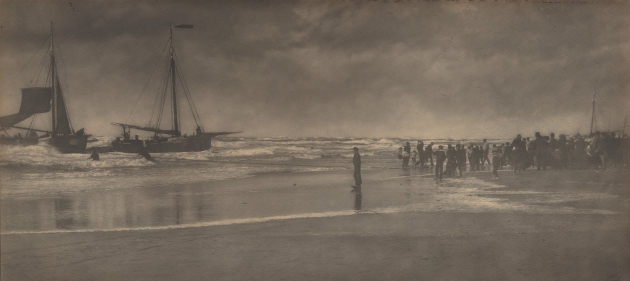 El desembarco de las barcas de Alfred Stieglitz