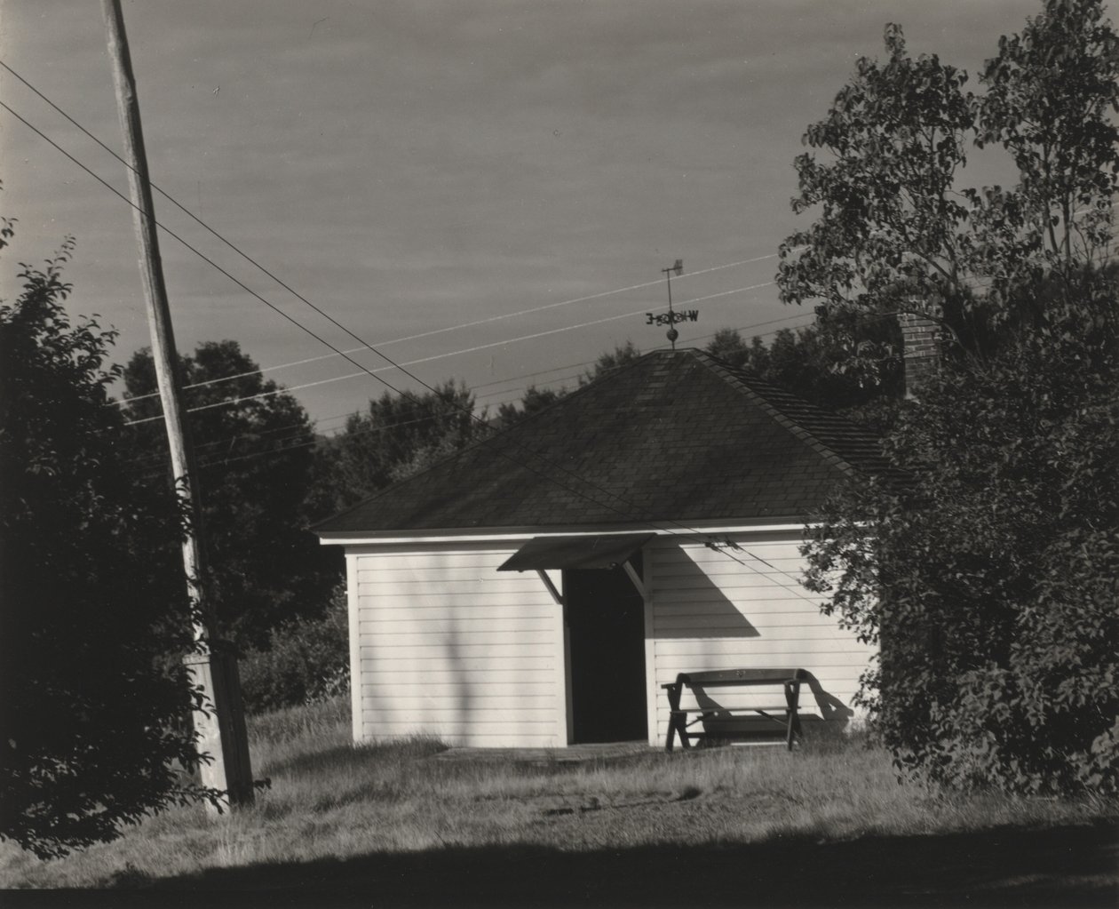 La casita, Lake George de Alfred Stieglitz