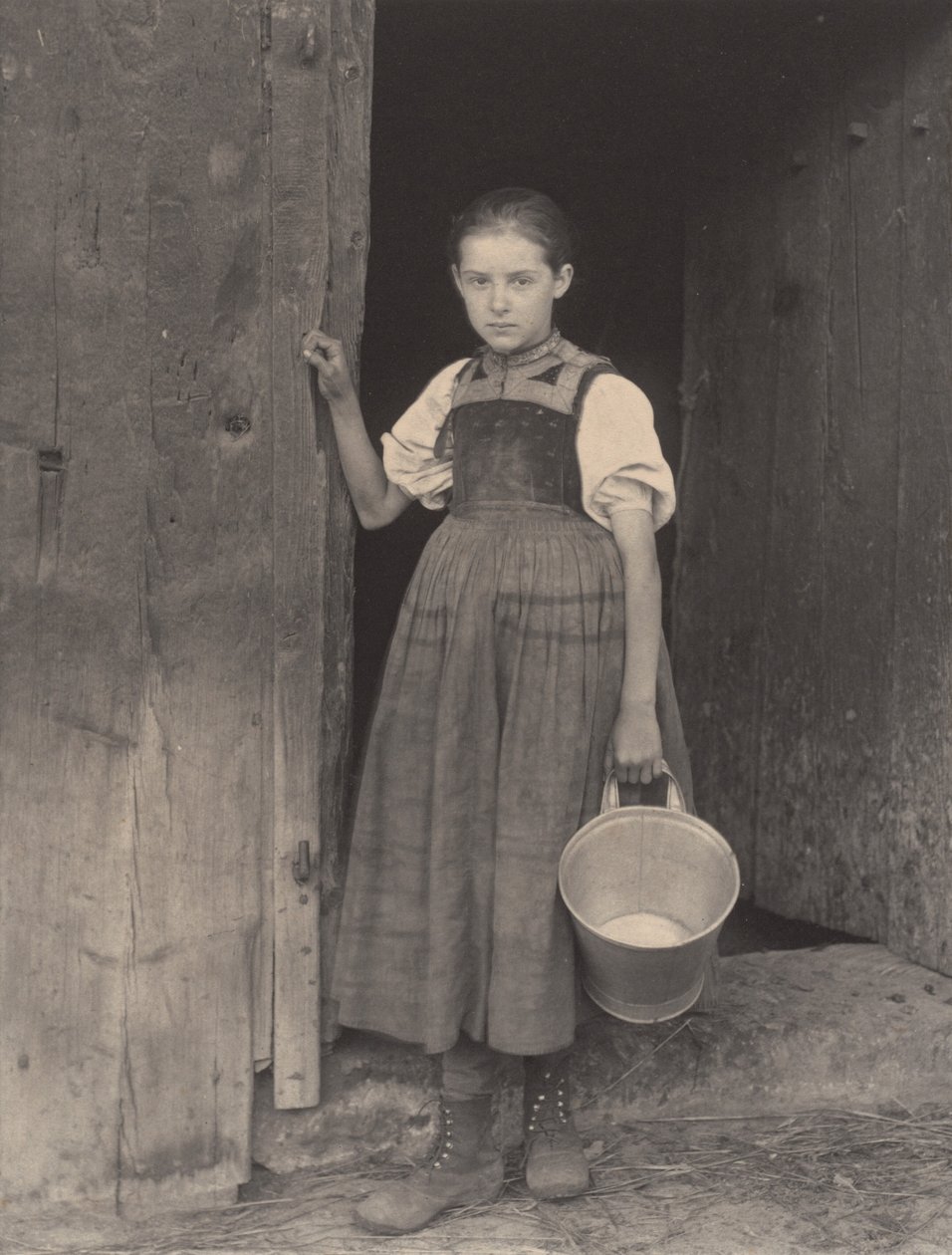 La pequeña lechera de Alfred Stieglitz