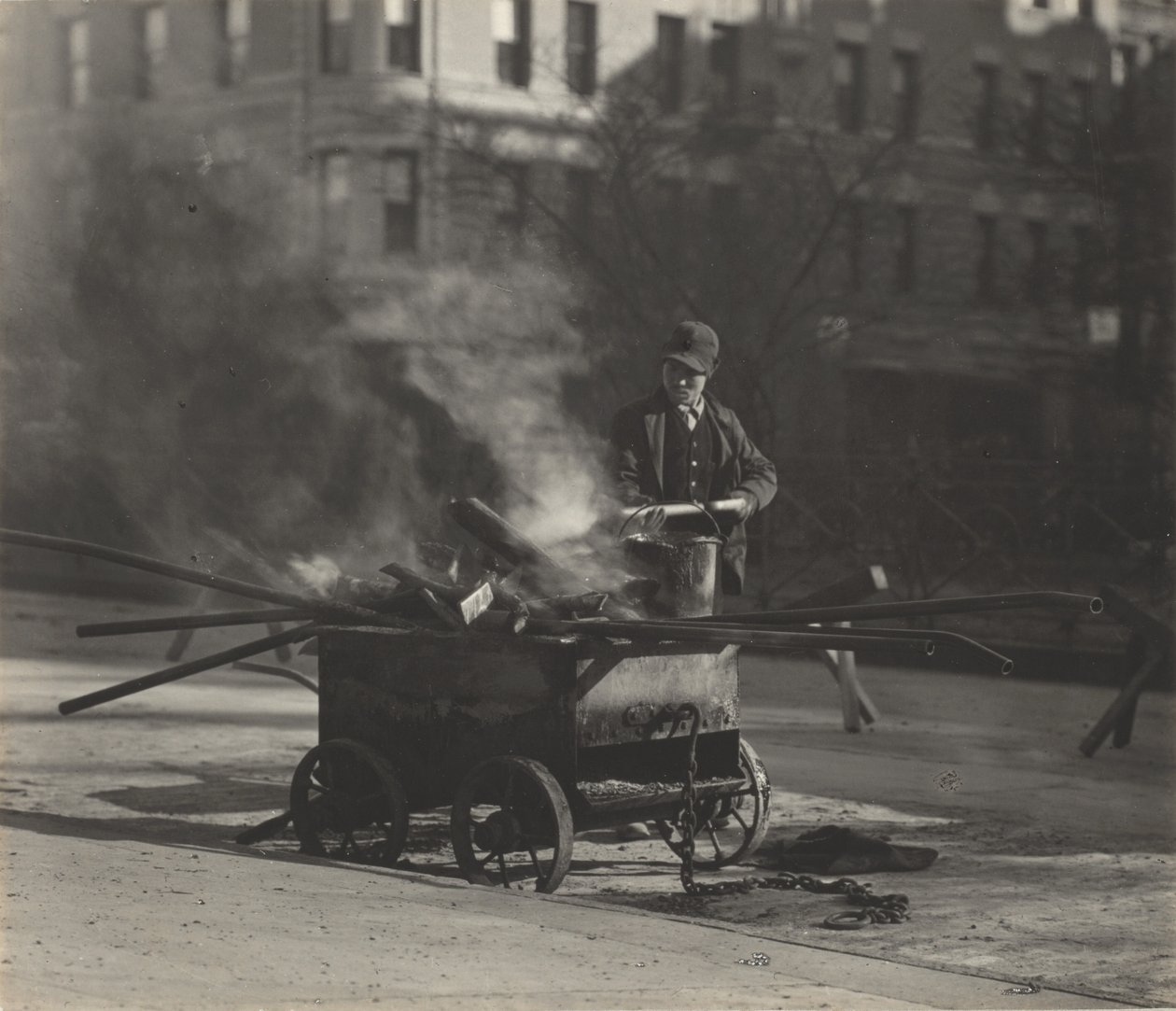 El pavimentador de calles de Alfred Stieglitz